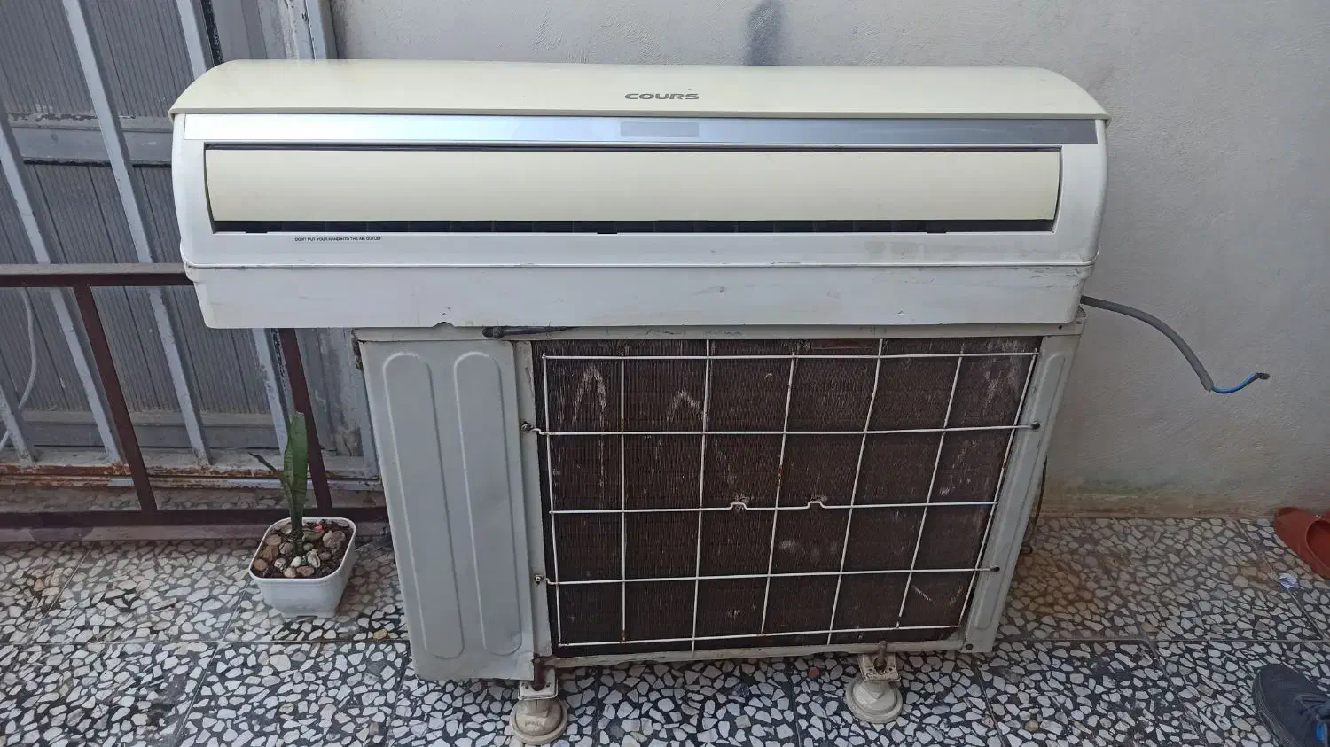 کولر اسپلیت 18هزار کورس|کولر گازی و فن‌کوئل|قشم, |دیوار