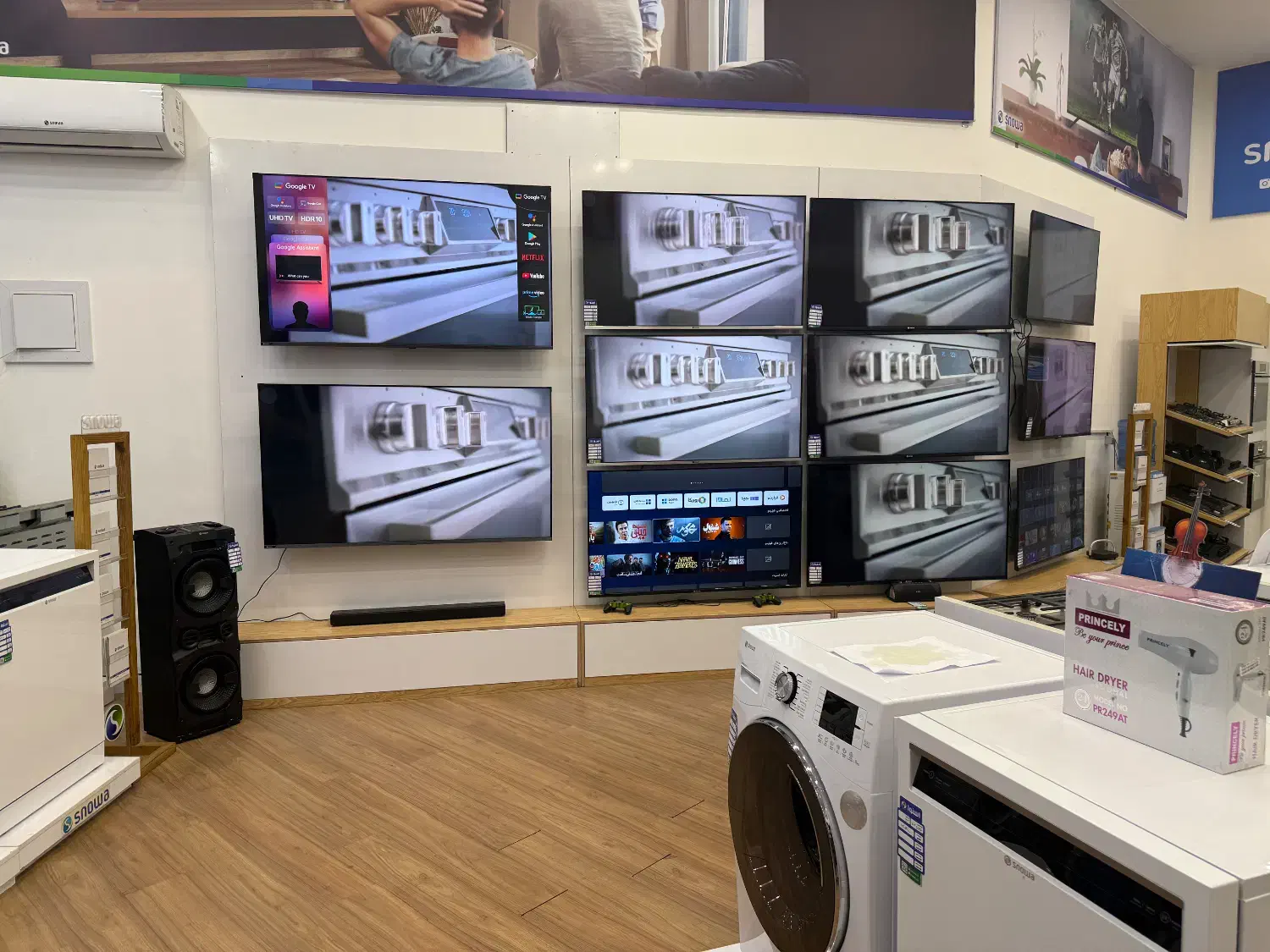 تلوزیون هوشمند اسنوا اقساط بدون سود و بازنشستکان|تلویزیون و پروژکتور|قزوین, |دیوار