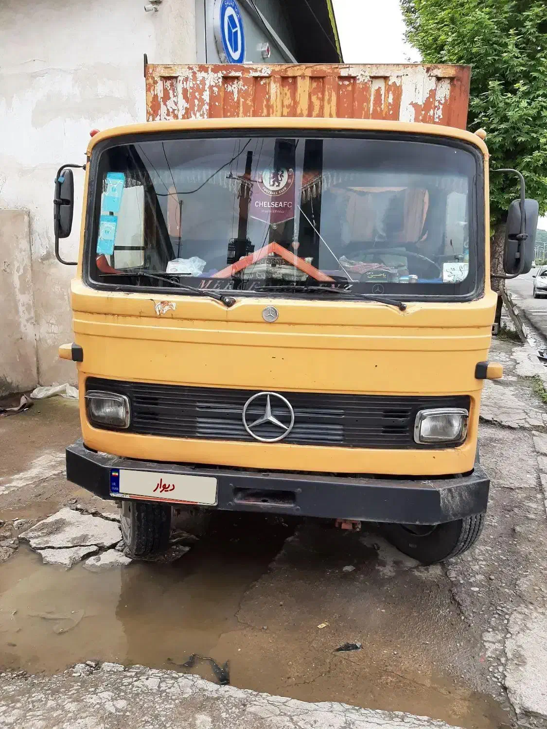 خاور ۶۰۸ مسقف فلزی مدل ۷۶|خودرو سنگین|کوچصفهان, |دیوار