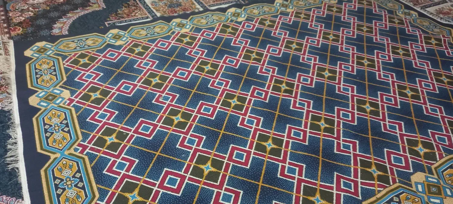 گلیم خشک|گلیم، جاجیم، گبه|خرمآباد, |دیوار