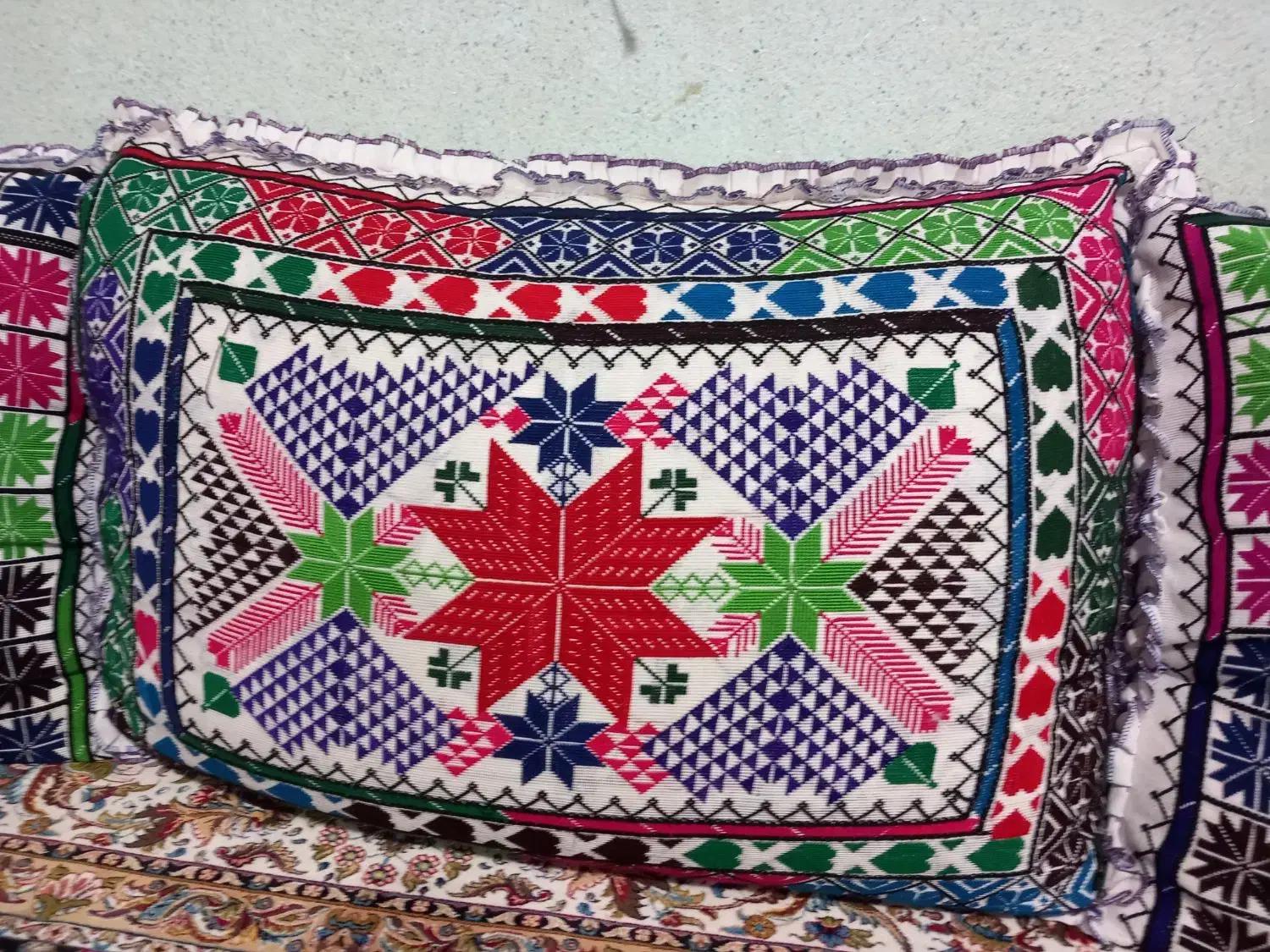 بالشت|پشتی|یزد, |دیوار