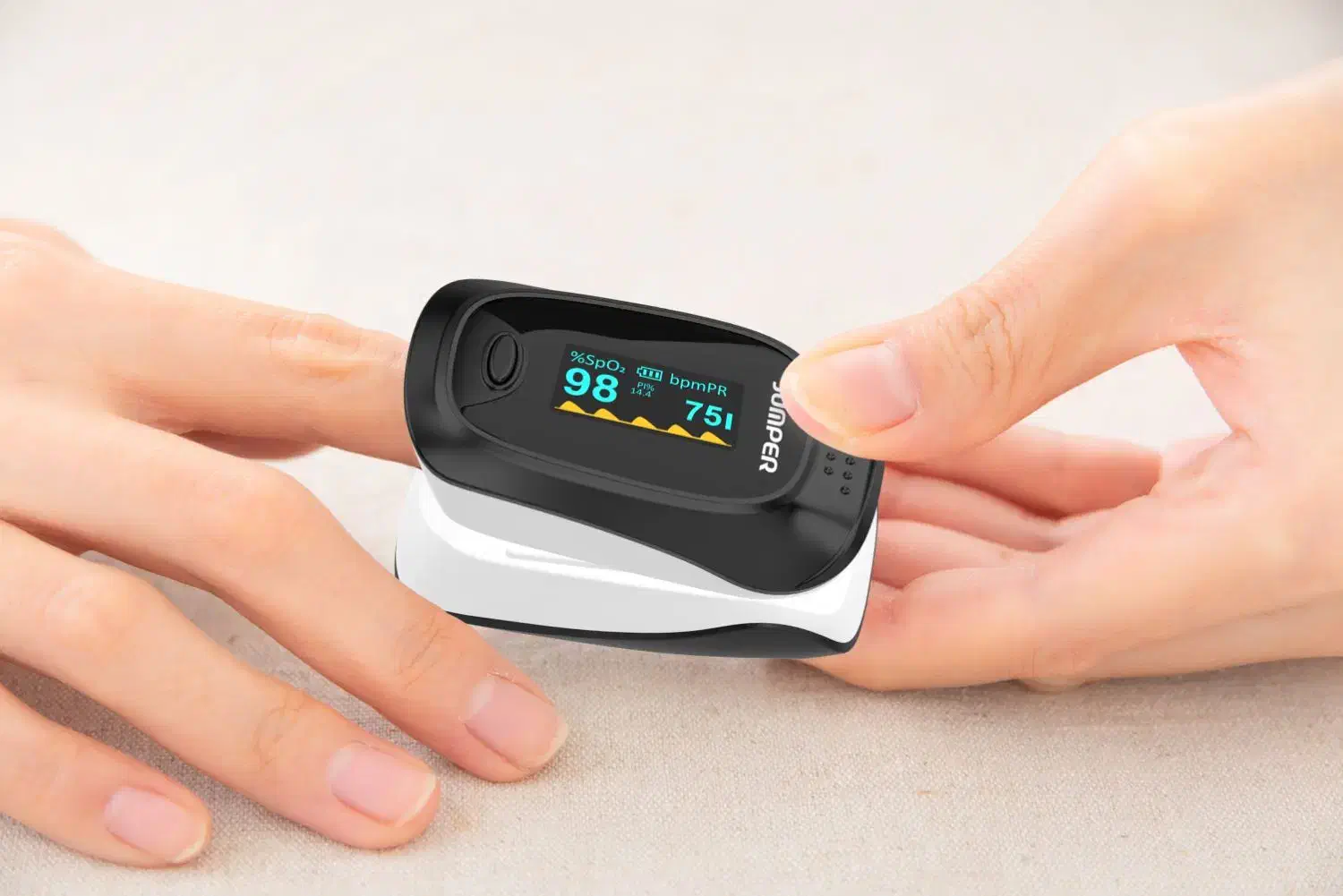 پالس اکسیمتر جامپر 500D-OLED|پزشکی|مشهد, امیریه|دیوار