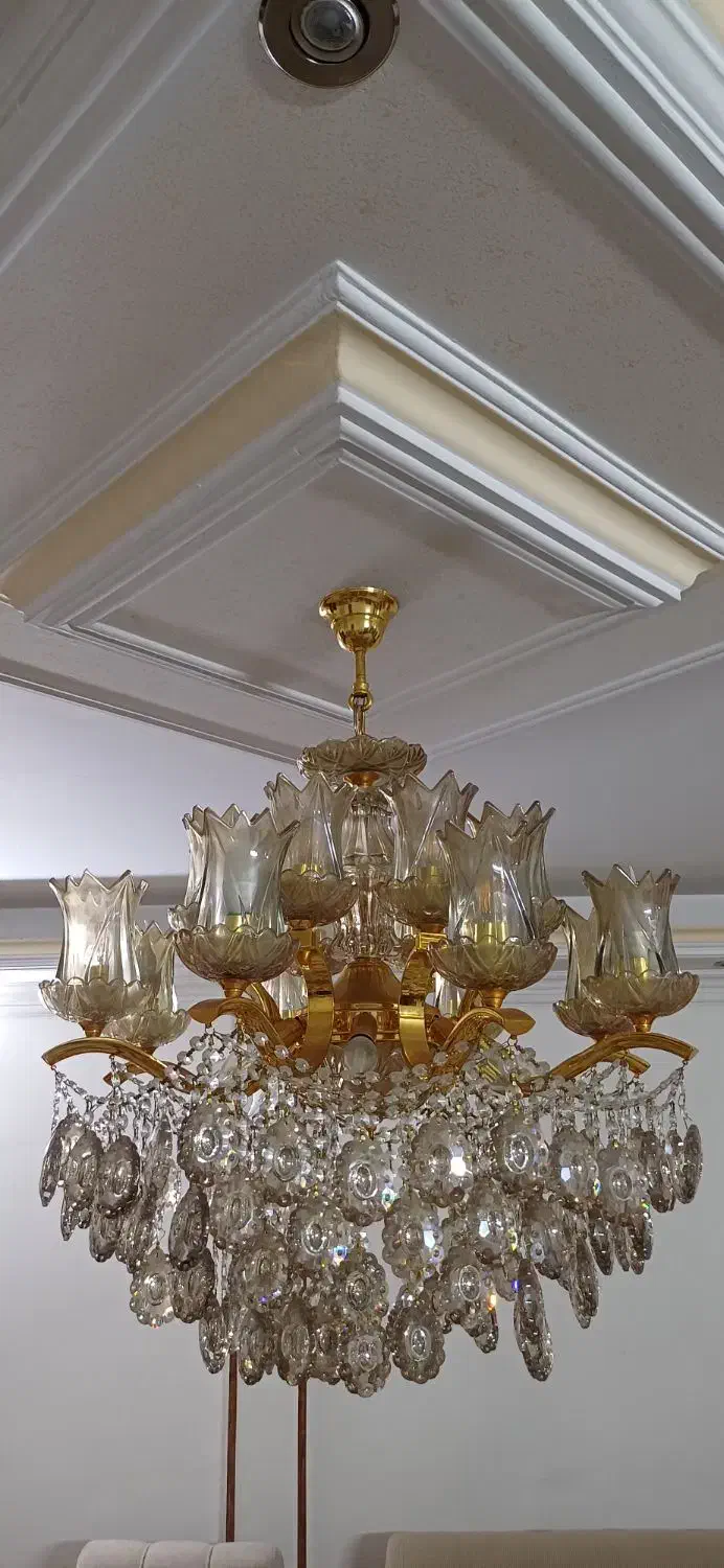 لوستر 16 شاخه|لوستر و چراغ آویز|پاکدشت, پاکدشت (مامازند)|دیوار