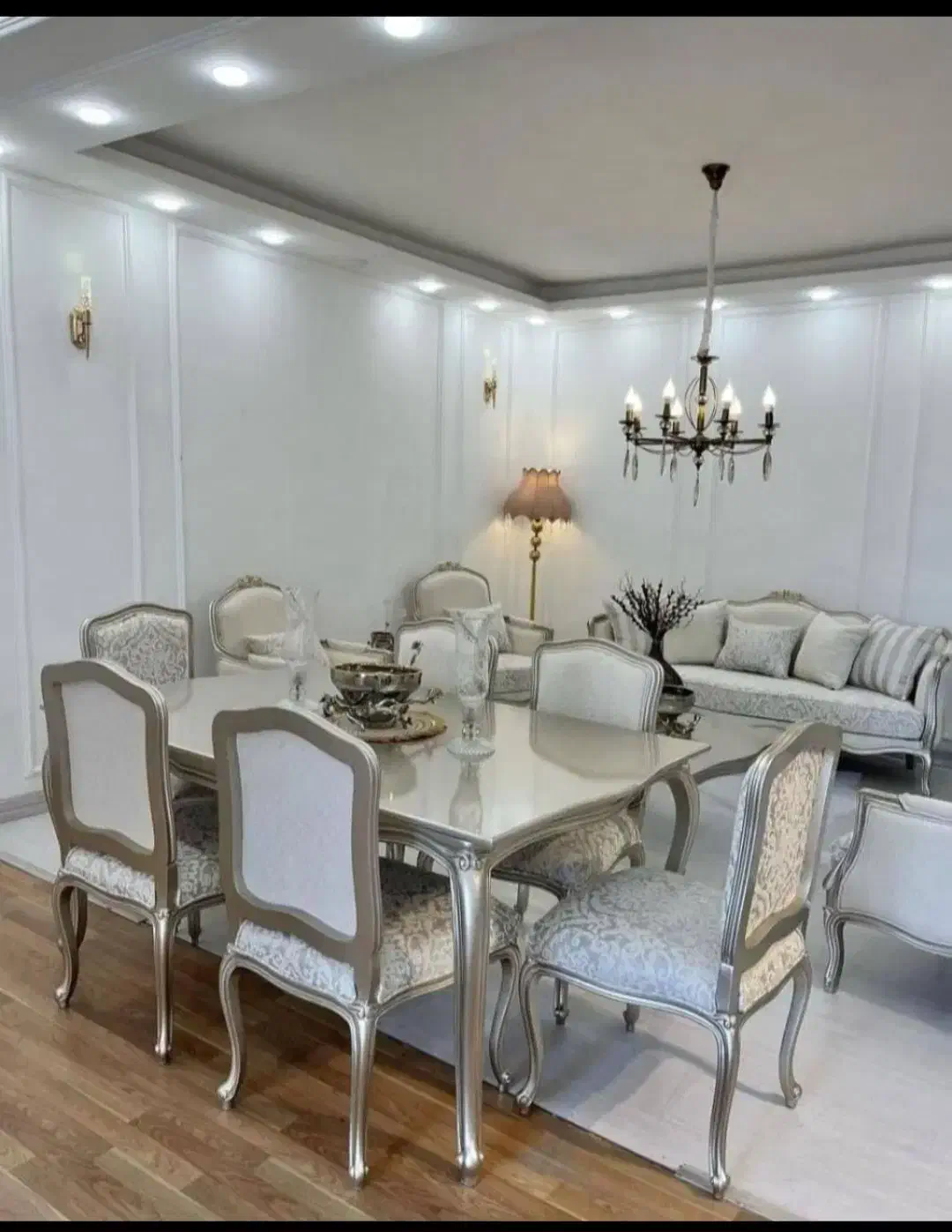 مبل کلاسیک مدل فرانسوی (کوئین) با شرایط اقساط|مبلمان خانگی و میز عسلی|قرچک, پویینک|دیوار