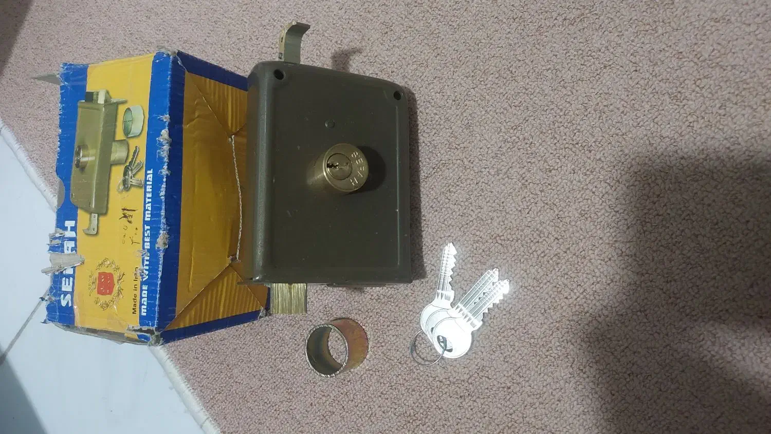 قفل درب حیاط و قفل داخلی|ابزارآلات|شهرکرد, |دیوار