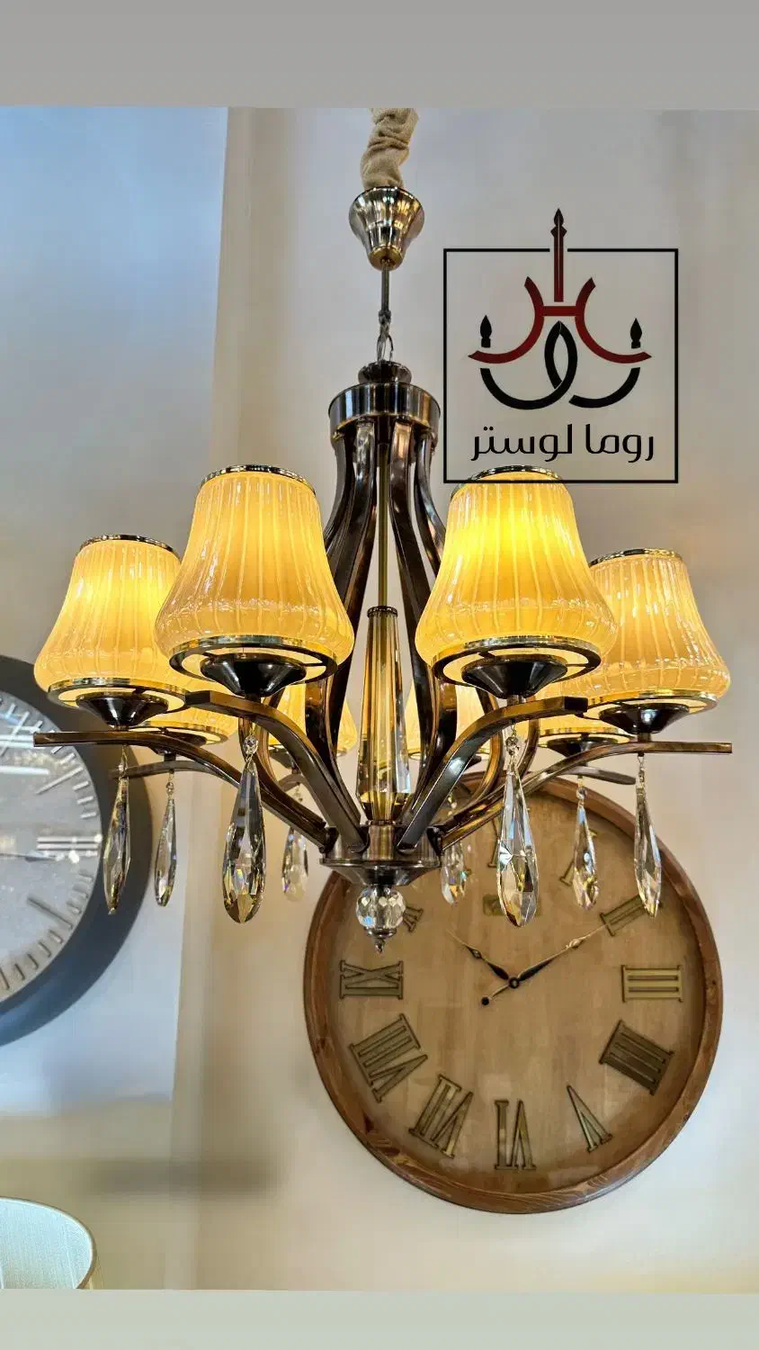 لوستر نئوکلاسیک پروفیلی(خرید از درب کارگاه)|لوستر و چراغ آویز|فردیس, سرحدی|دیوار