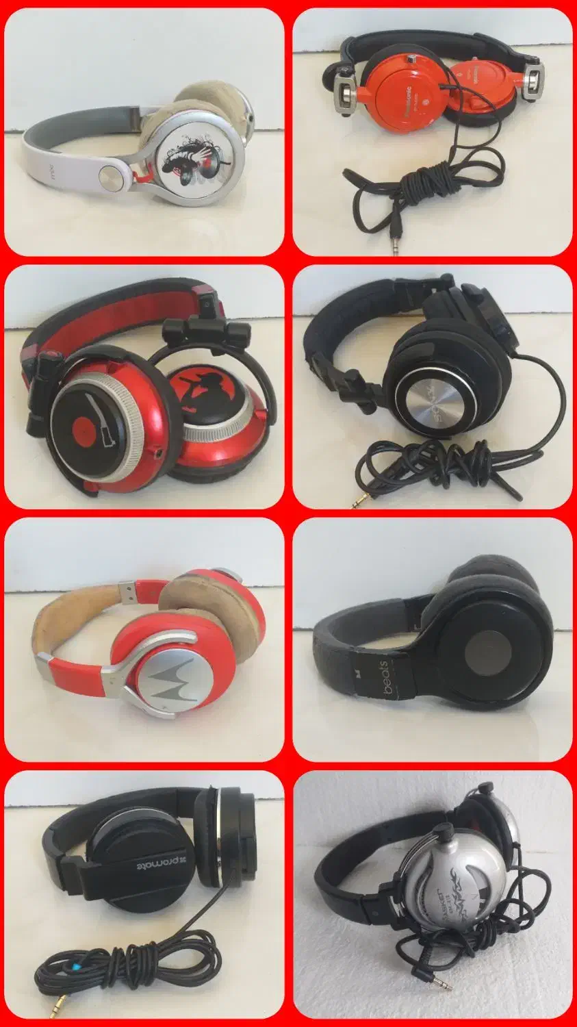 هدفون استودیویی مانیتورینگ میکس مسترینگ دی جیDJ|پخش‌کننده همراه|تهران, آذری|دیوار