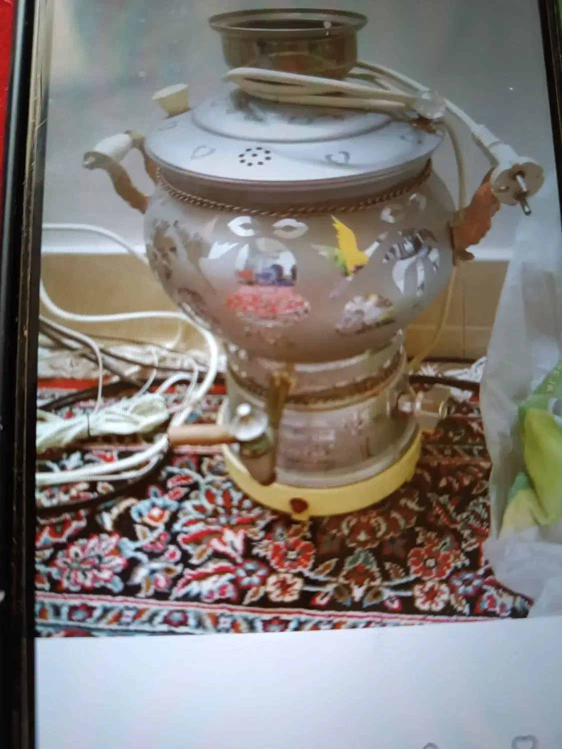 سماور برقی خیلی استفاده نشده|سماور، چایساز، قهوهساز|بیرجند, |دیوار