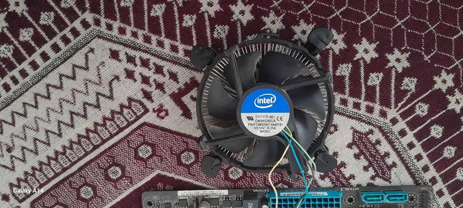 مادربورد به همراه cpu و فن cpu  قیمت خوب|قطعات و لوازم جانبی رایانه|تهران, افسریه شمالی|دیوار