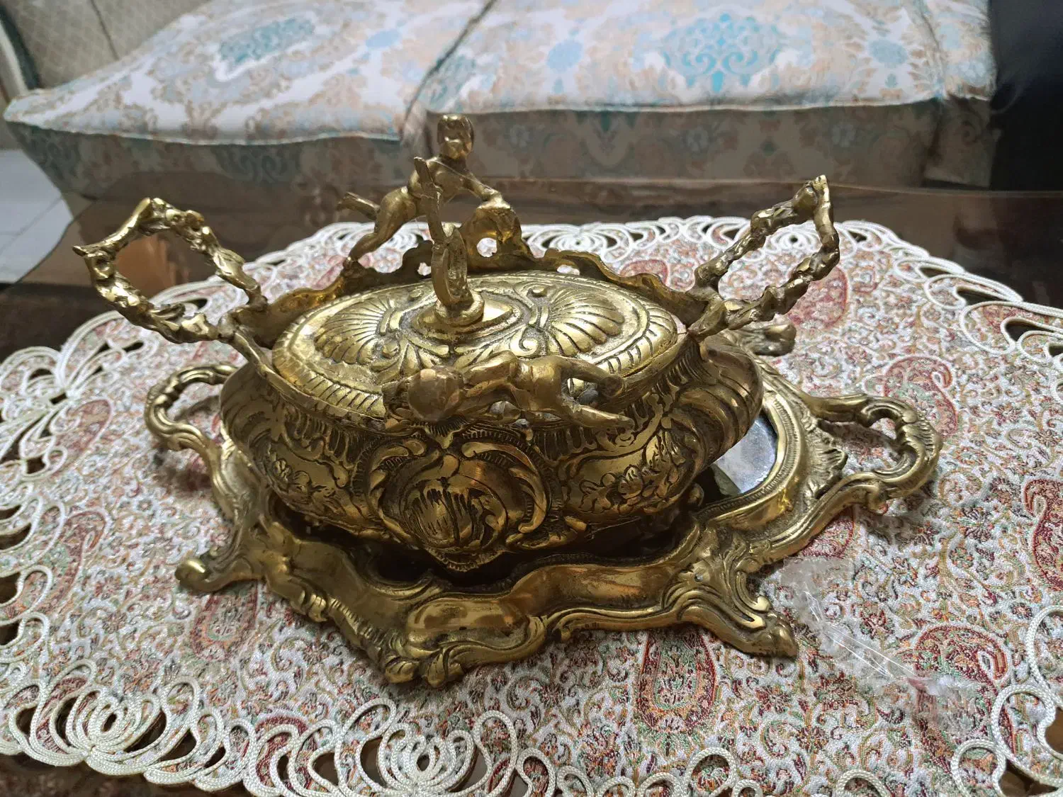 تلفن بزنز،شکلات خوری برنز، جاکلیدی برنز،آجیل خوری|صنایع دستی و سایر لوازم تزئینی|باقرشهر, |دیوار