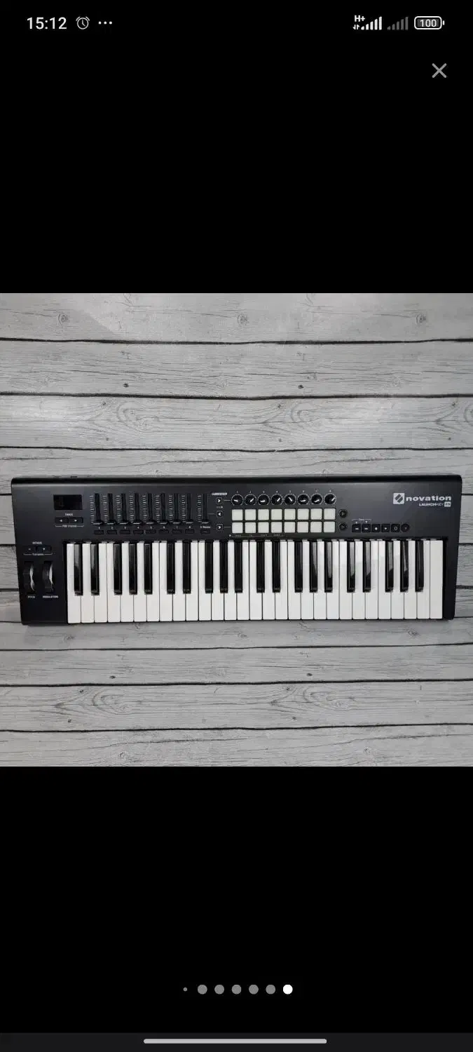 میدی کنترلر novation lunchkey49|پیانو، کیبورد، آکاردئون|میانه, |دیوار