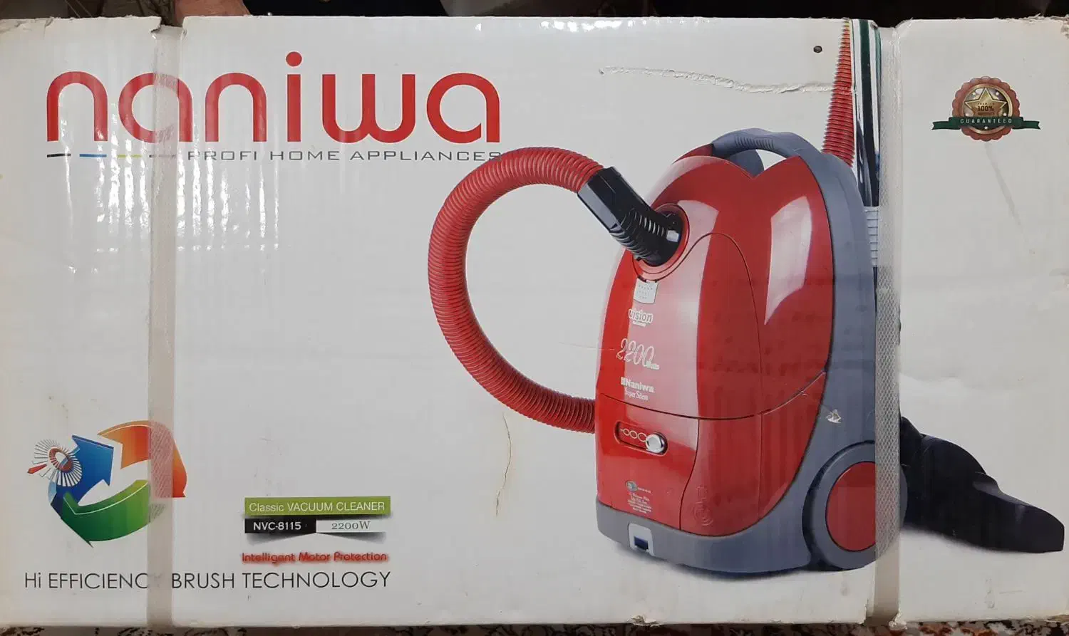 جاروبرقی نانیوا کاملا نو|جاروبرقی، جارو شارژی، بخارشو|نجفآباد, هفده شهریور|دیوار