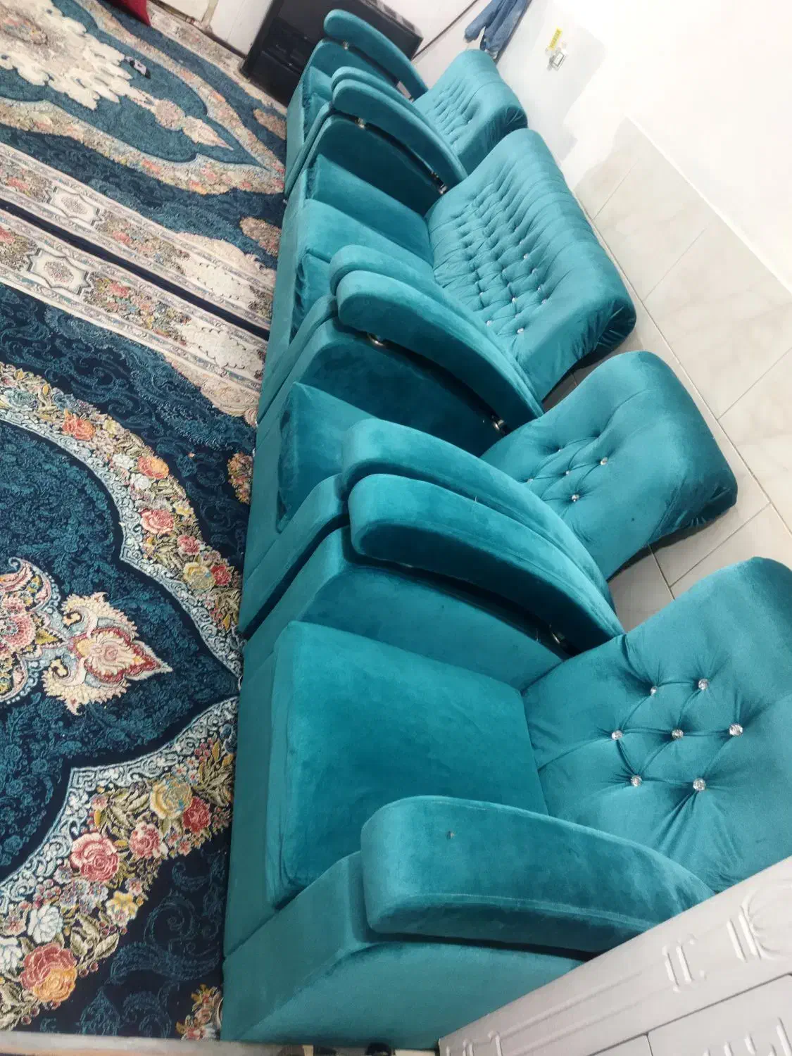 مبل ۷نفره|مبلمان خانگی و میز عسلی|زنجان, |دیوار