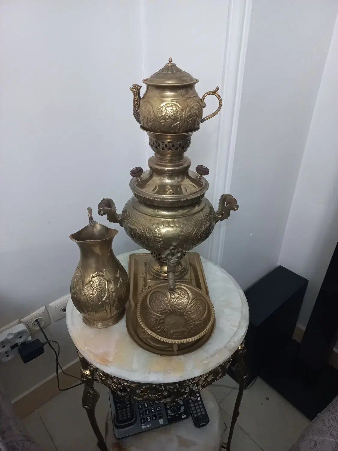 سماور ذغالی برنز|سماور، چایساز، قهوهساز|ری, سیزده آبان|دیوار