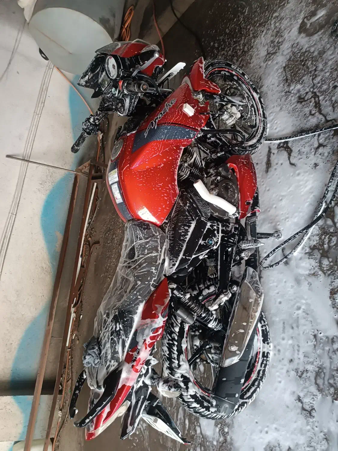 موتور آپاچی 180 مدل 90|موتورسیکلت|مشهد, توس (بلوار توس)|دیوار