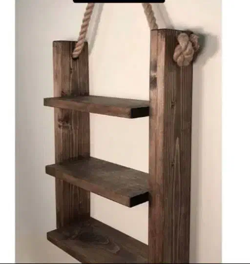 ساخت دکوری و شلف با چوب نراد روسی|کتابخانه، شلف، قفسههای دیواری|صومعهسرا, |دیوار