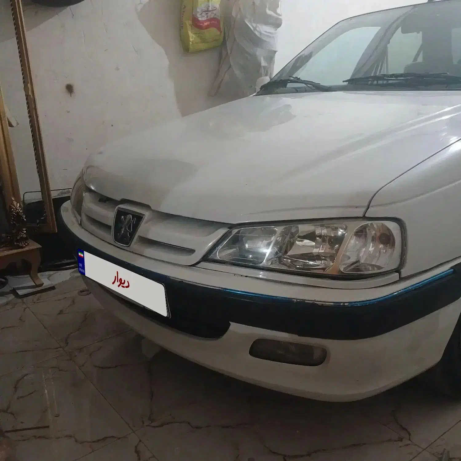 پارس سفید ۹۳ دوگانه کارخانه|خودرو سواری و وانت|سراب, |دیوار