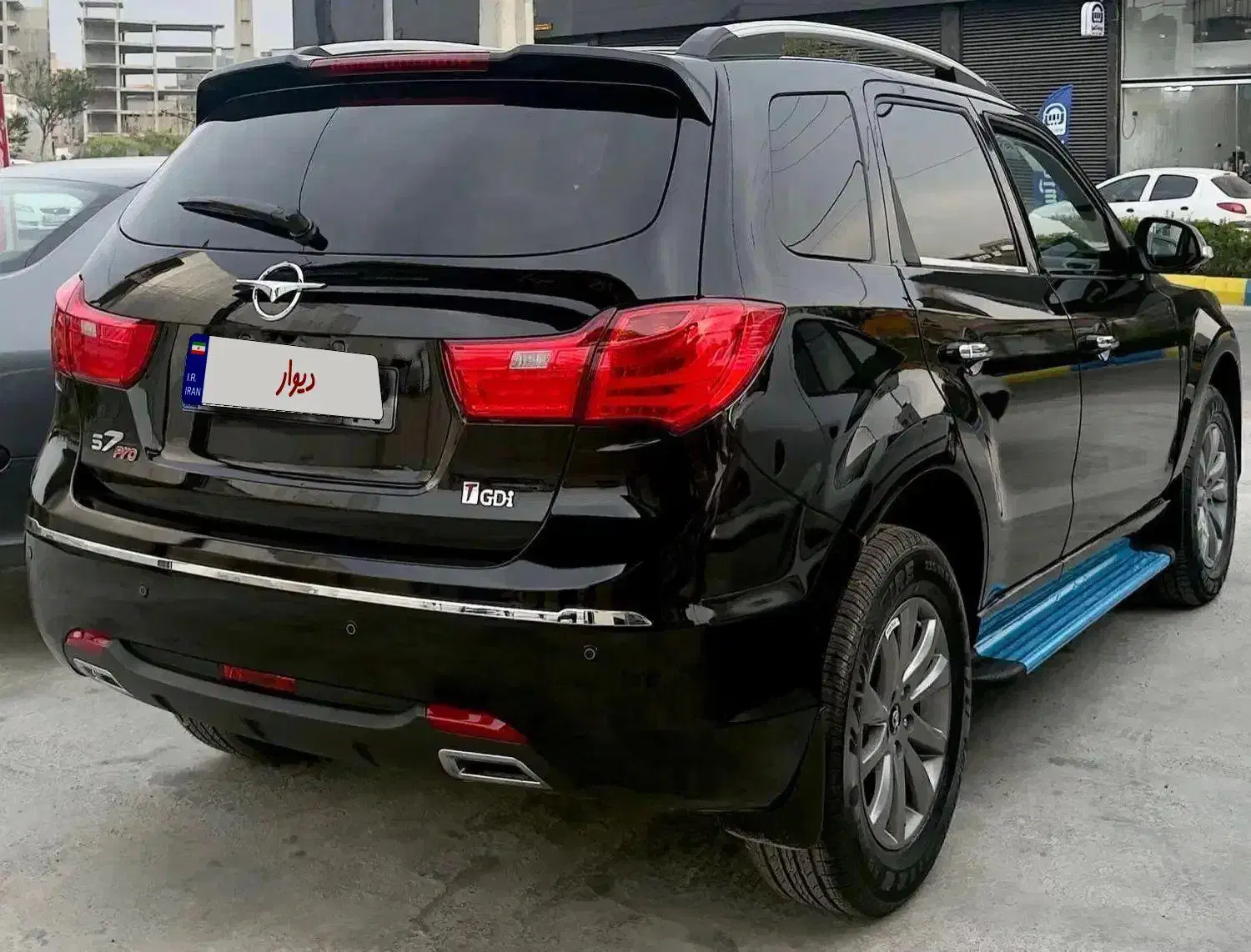 هایما s7 pro 1403 مشکی ۴۰۰۰ کارکرد|خودرو سواری و وانت|آمل, |دیوار