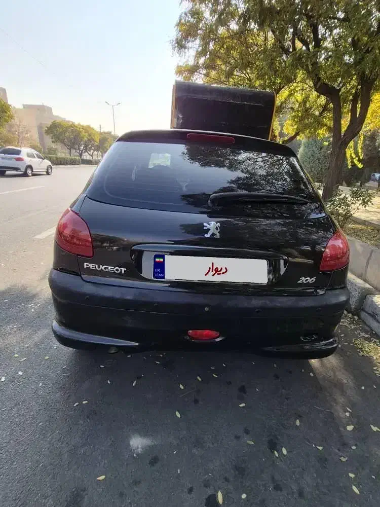 ۲۰۶ اتومات ۱۳۸۹ تیپ۶|خودرو سواری و وانت|کرج, عظیمیه|دیوار