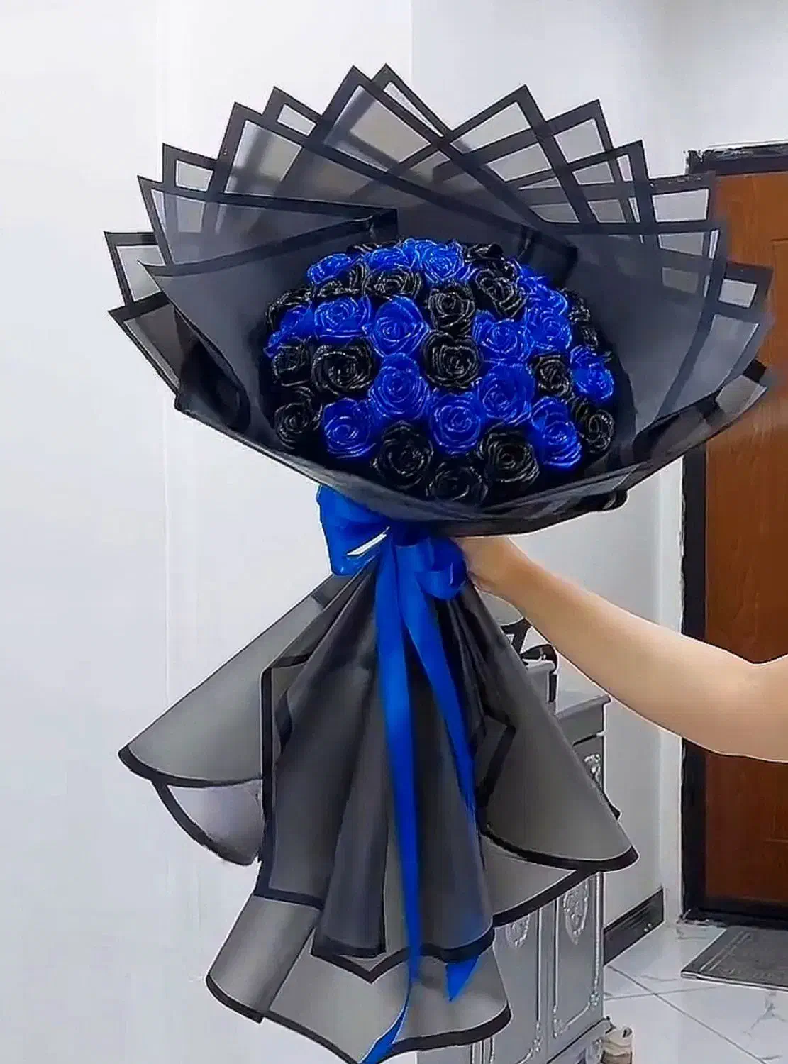 سفارش انواع گل های روبانی تا ابد ماندگار|گل مصنوعی|رشت, دیانتی|دیوار