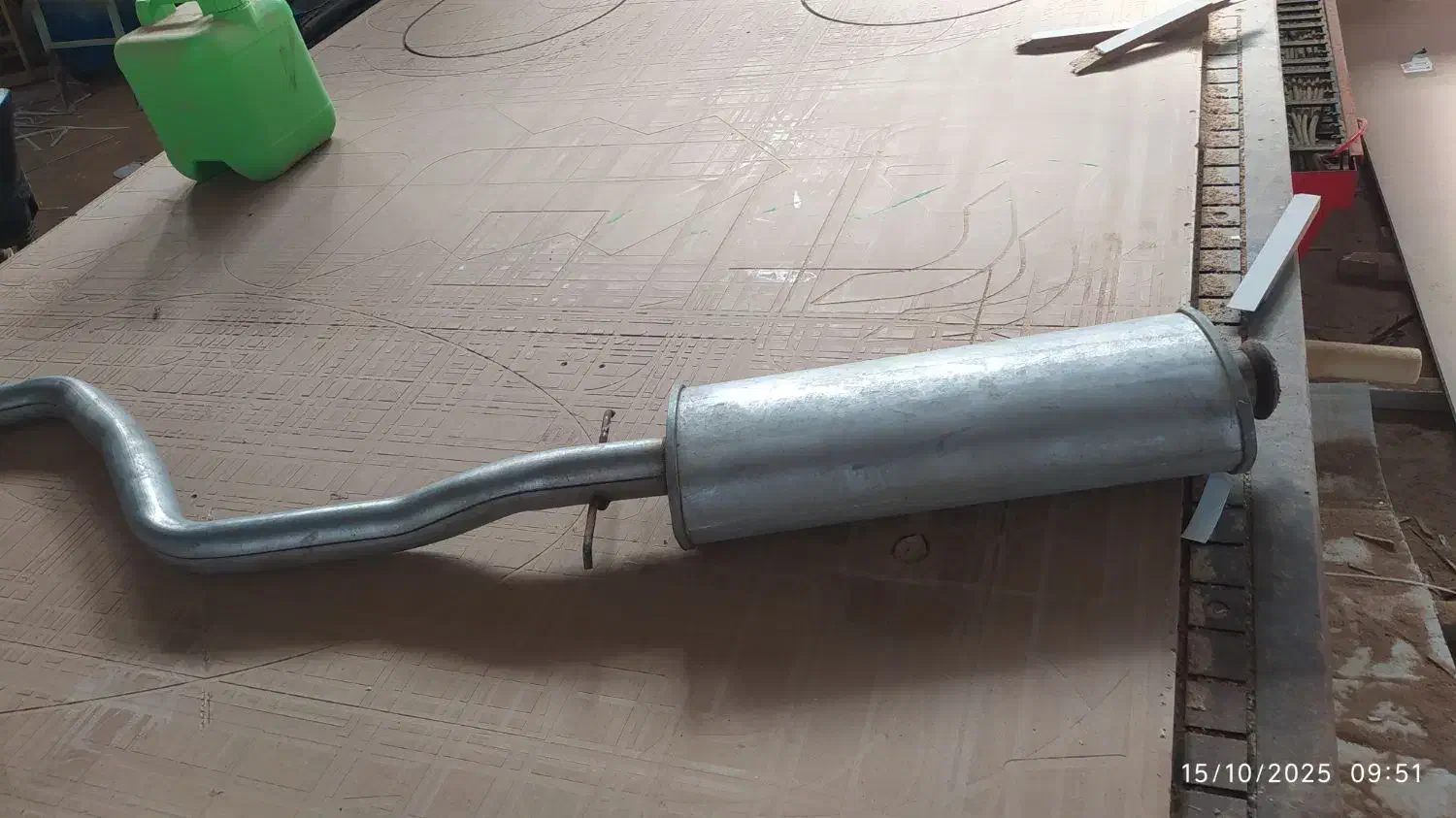 لوله و انبار اگزوز 206اس دی|قطعات یدکی و لوازم جانبی|ملارد, |دیوار