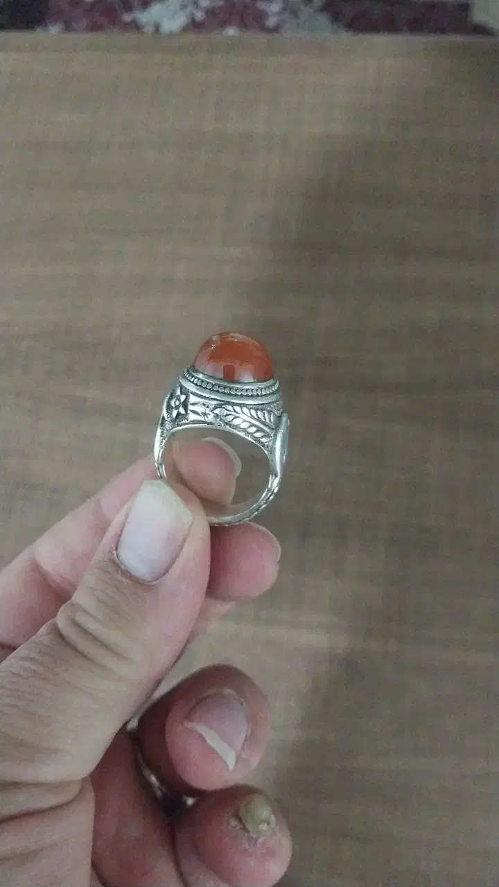 انگشترمرغی نگین پرتغالی۲ث۱|جواهرات|نسیم‌شهر, |دیوار