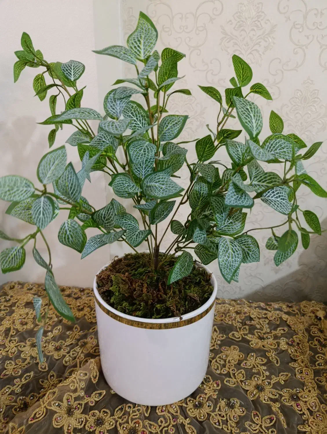 گل مصنوعی با گلدان|گل مصنوعی|بهبهان, |دیوار