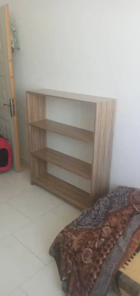 قفسه یا کتابخانه  درحد نو.  mdf|کتابخانه، شلف، قفسه‌های دیواری|سهند, |دیوار