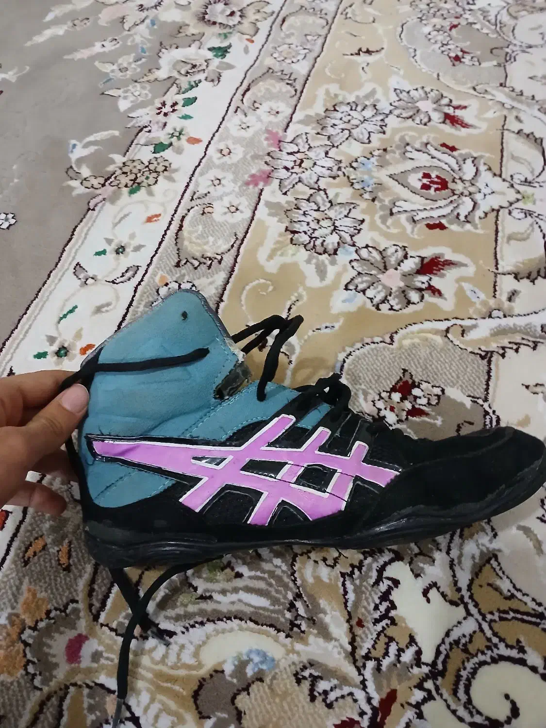 کفش کشتی اسیکس|تجهیزات ورزشی|اقبالیه, |دیوار