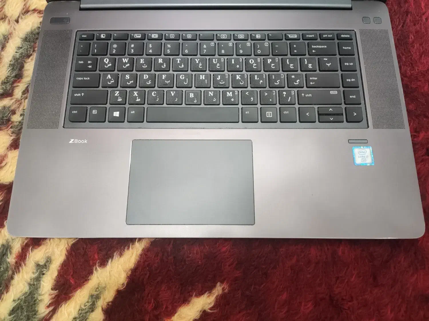 لپ تاپ خونگی لمسی HP ZBOOK i7 باگرافیک۴باکوله وموس|رایانه همراه|اصفهان, برازنده|دیوار