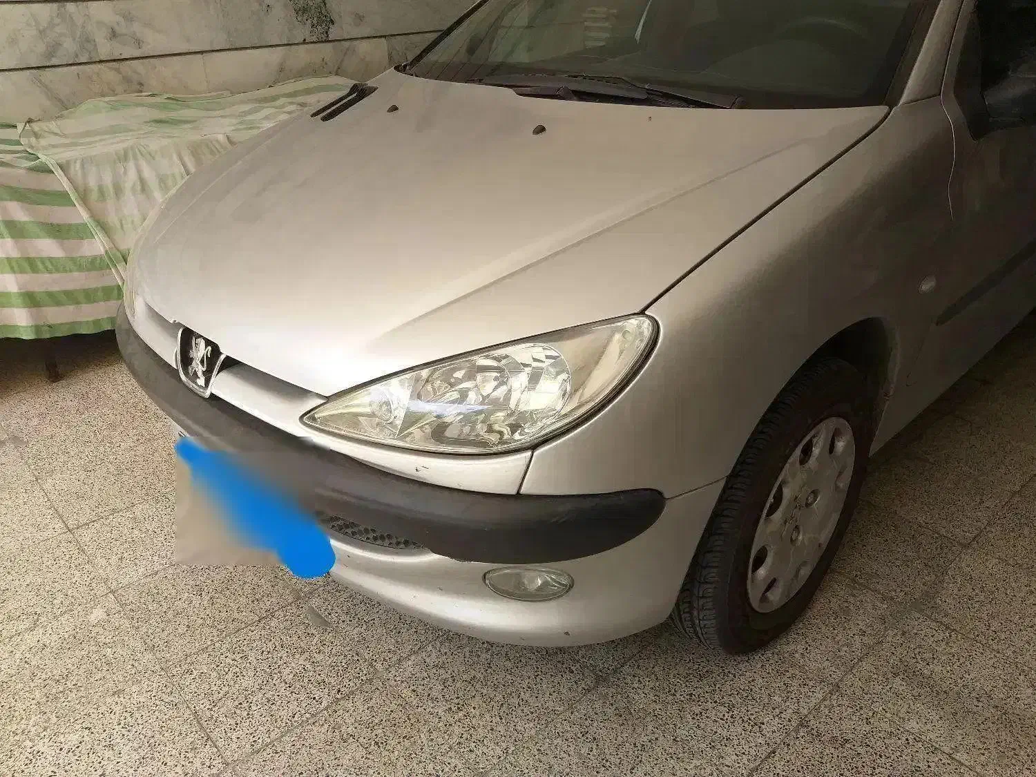 پژو 206 مدل ۱۳۸۶ نقره ای- موتور 1300 سی سی|خودرو سواری و وانت|کرج, شهرک پردیسان|دیوار