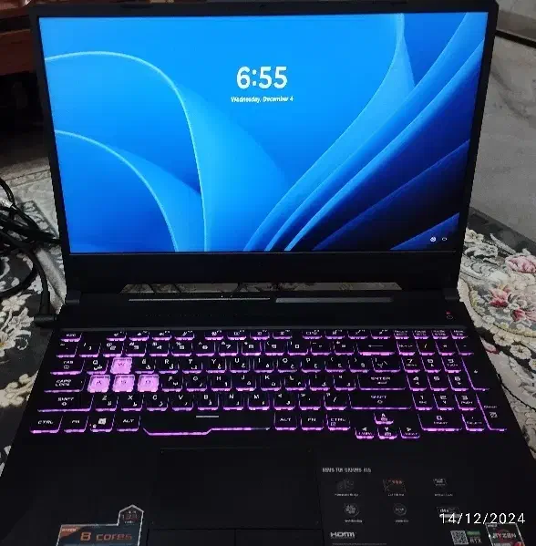 لپ تاپ غول گیمینگ ایسوس|رایانه همراه|لنجان, |دیوار