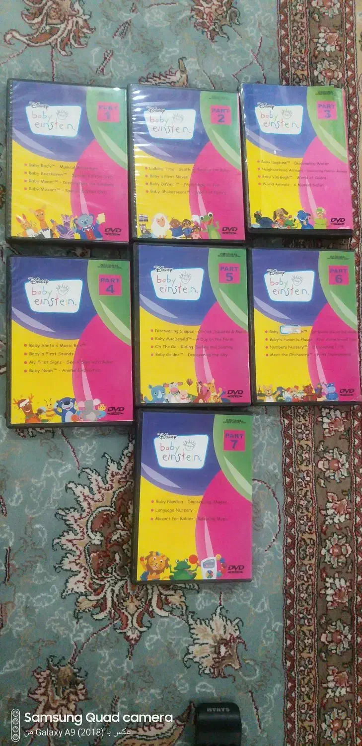 DVD آموزش زبان بی بی انگلیش|پخش‌کننده DVD و ویدیو|تهران, دردشت|دیوار