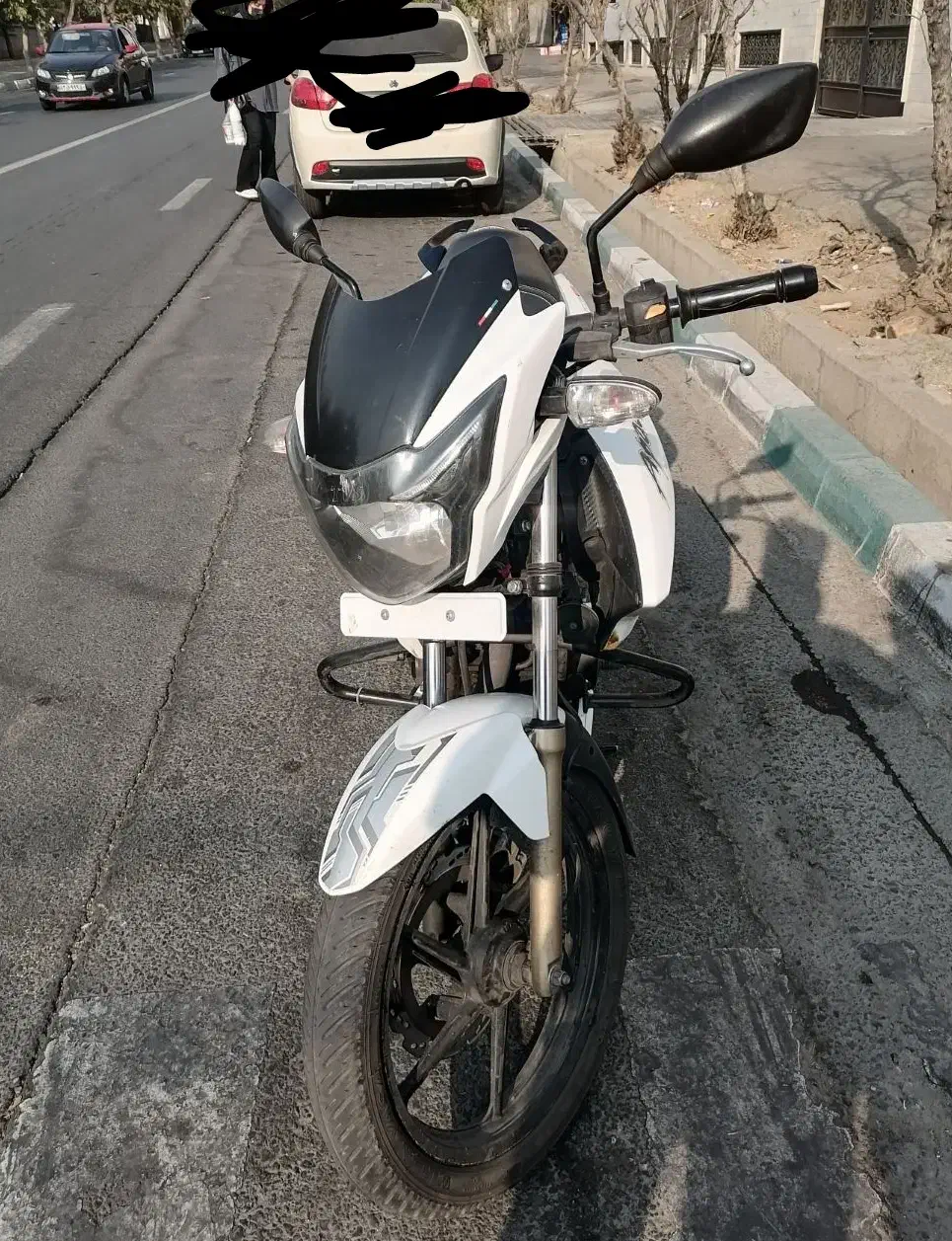 آپاچی 95 سفید|موتورسیکلت|تهران, شهرک پرواز|دیوار