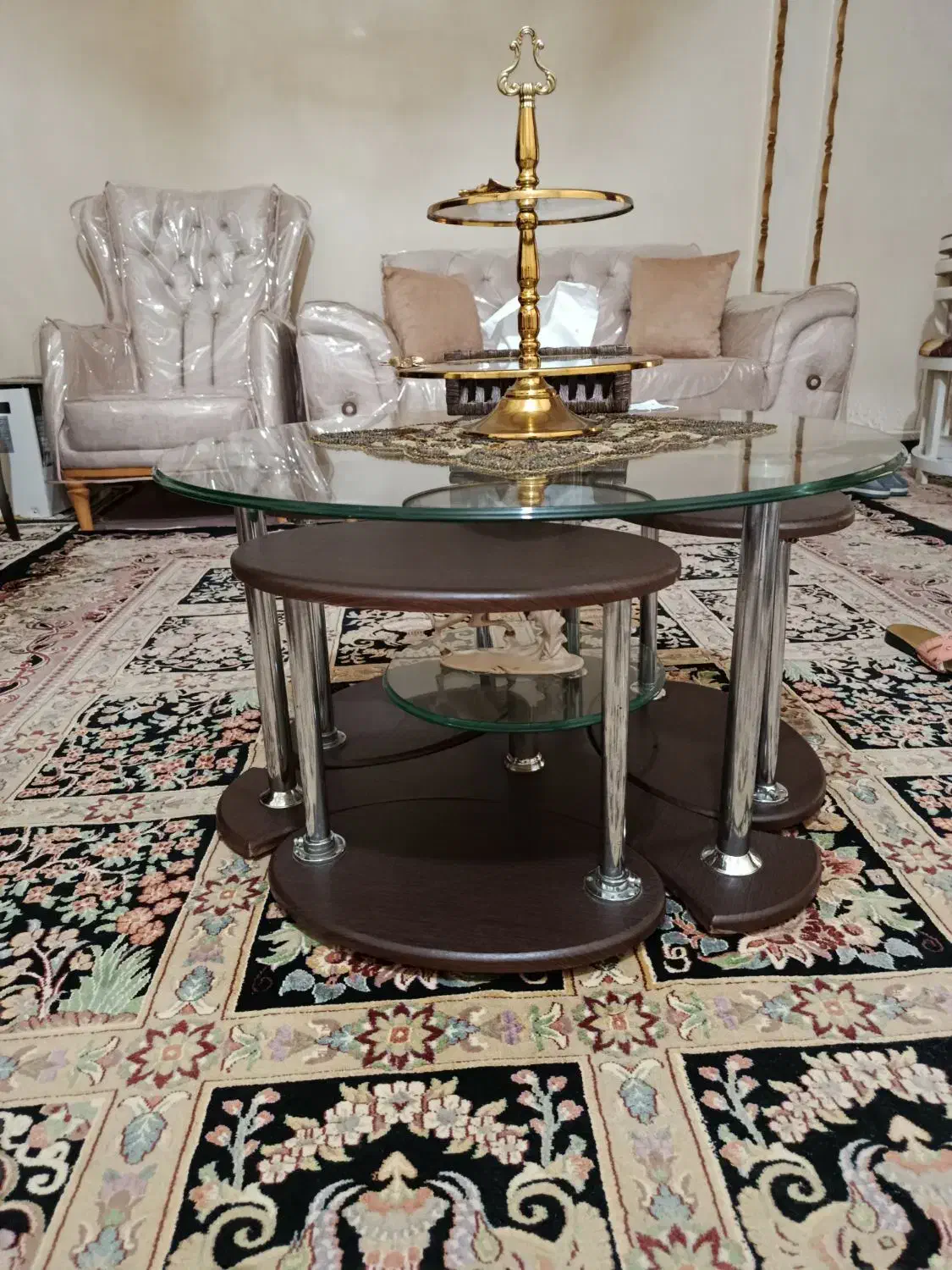 جلو مبلی در حد نو|مبلمان خانگی و میز عسلی|خرمشهر, |دیوار