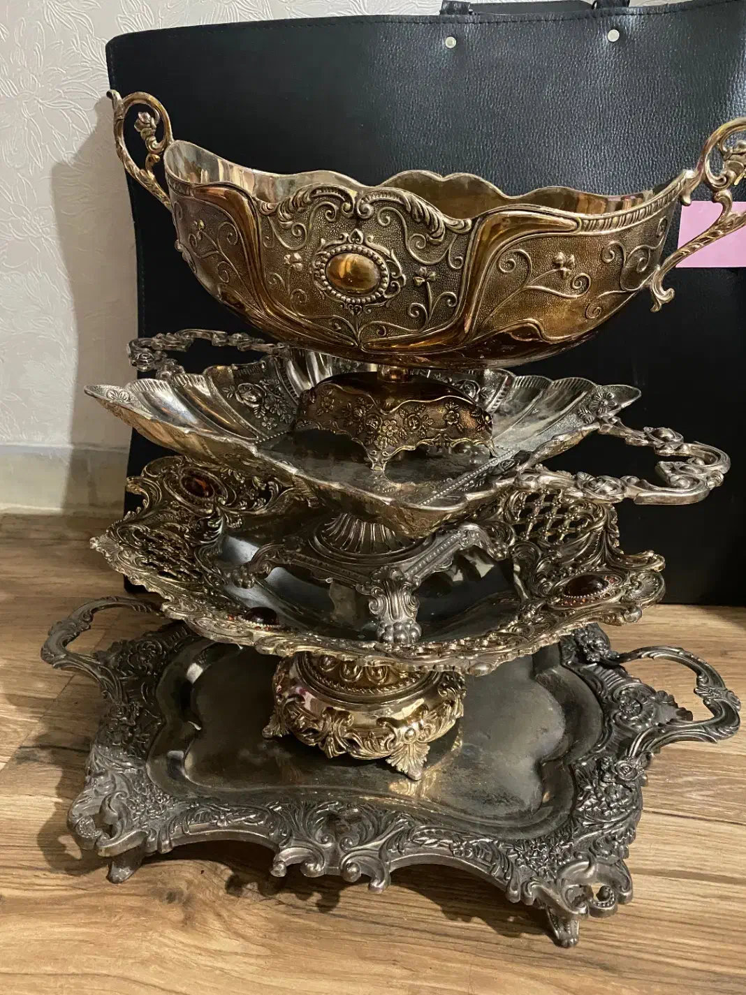 ظروف پذیرایی پیوتر|ظروف سرو و پذیرایی|برخوار, |دیوار