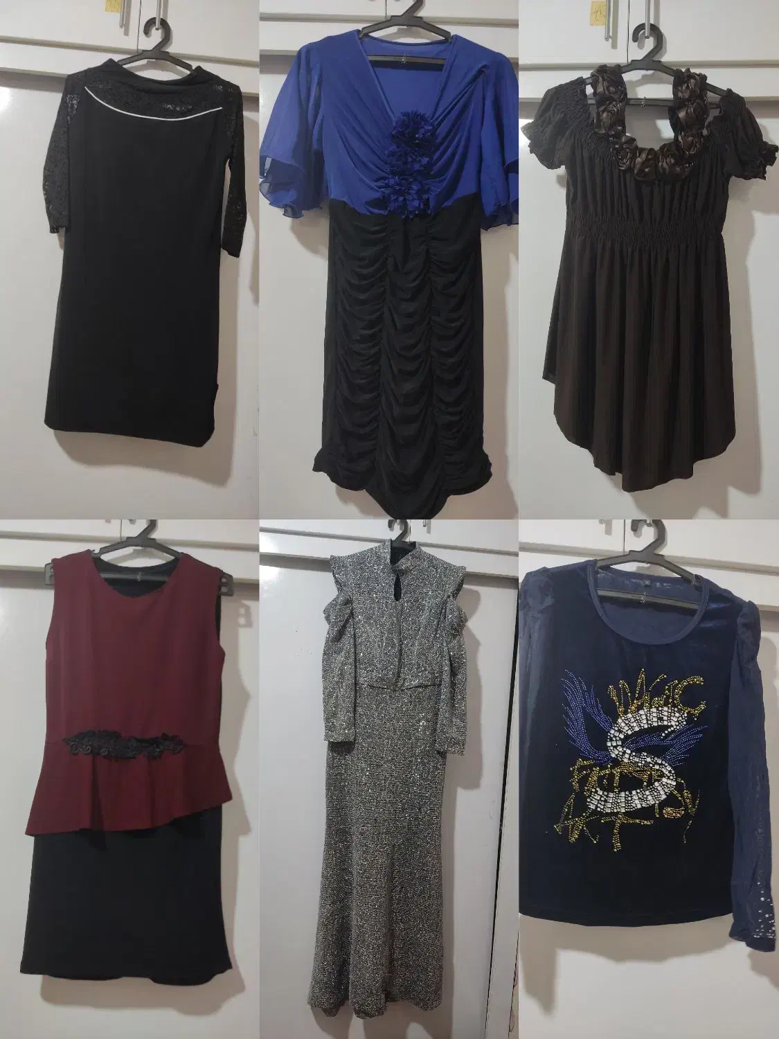 تعدادی مانتو کفش شومیز بلوز لباس مجلسی شلوار|لباس|مشهد, کوی المهدی|دیوار