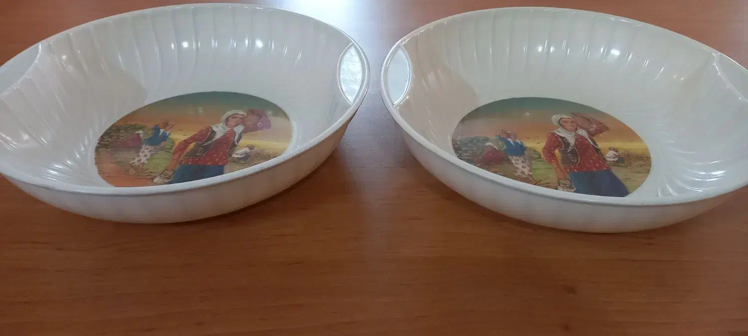 میوه خوری ملامین قدیمی|ظروف سرو و پذیرایی|کرمان, |دیوار