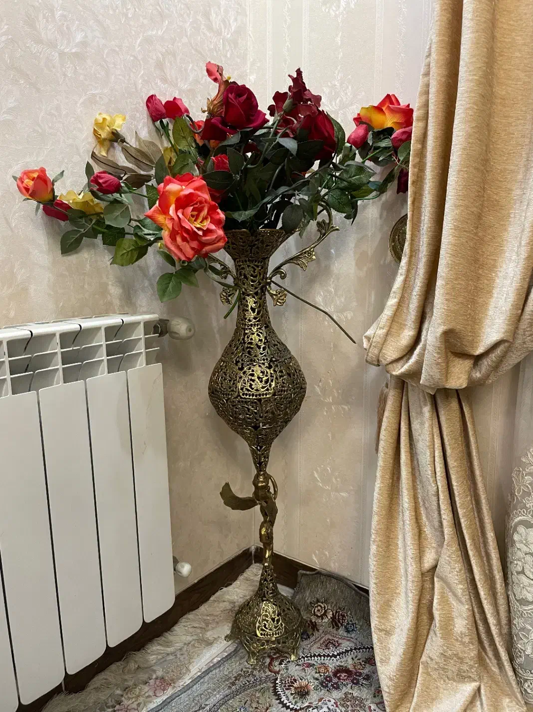 برنز|لوستر و چراغ آویز|همدان, |دیوار