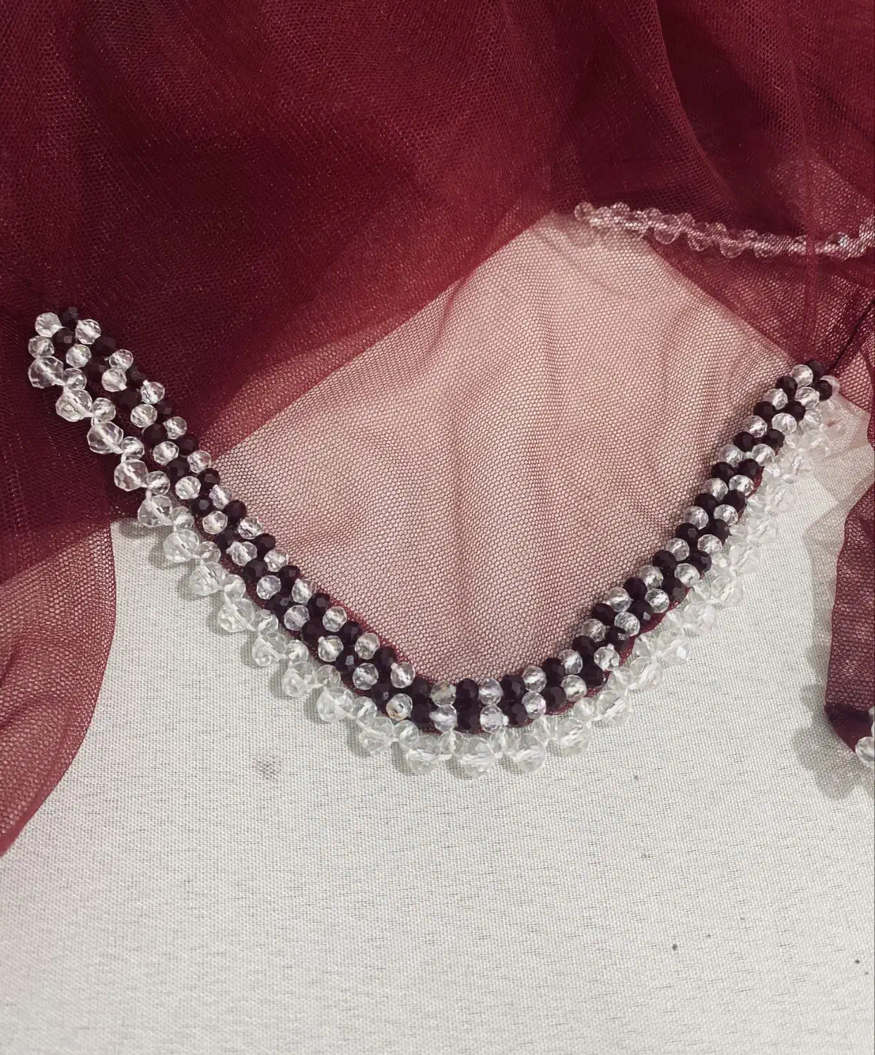 منجوق دوزی|لباس|چرام, |دیوار