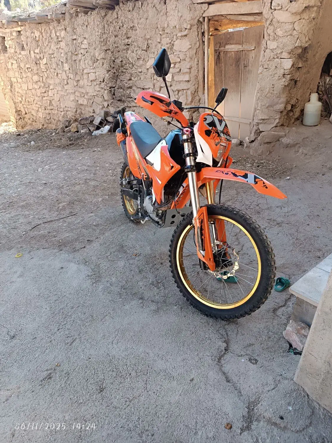 موتور تریل 200 روان|موتورسیکلت|گالیکش, |دیوار