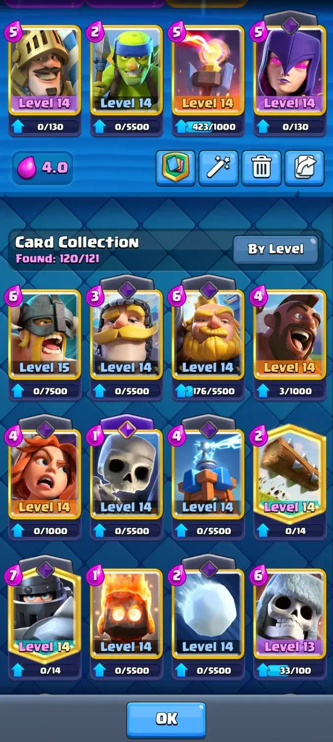 کلش رویال لول ۵۳|کنسول، بازی ویدئویی و آنلاین|همدان, |دیوار