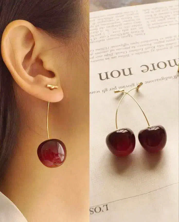 گوشواره گیلاس ترند|بدلیجات|ماهدشت, |دیوار