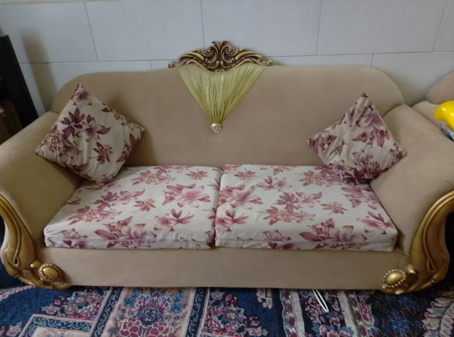 مبل 7نفره به قیمت 5ملیون|مبلمان خانگی و میز عسلی|یزد, |دیوار