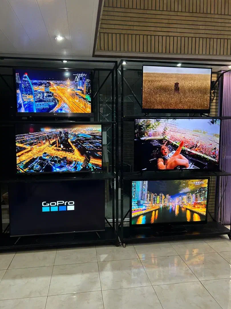 تلویزیون های نمایشگاهی ۳۲.۴۳.۵۰.۵۵.۶۵|تلویزیون و پروژکتور|اصفهان, خلجا|دیوار