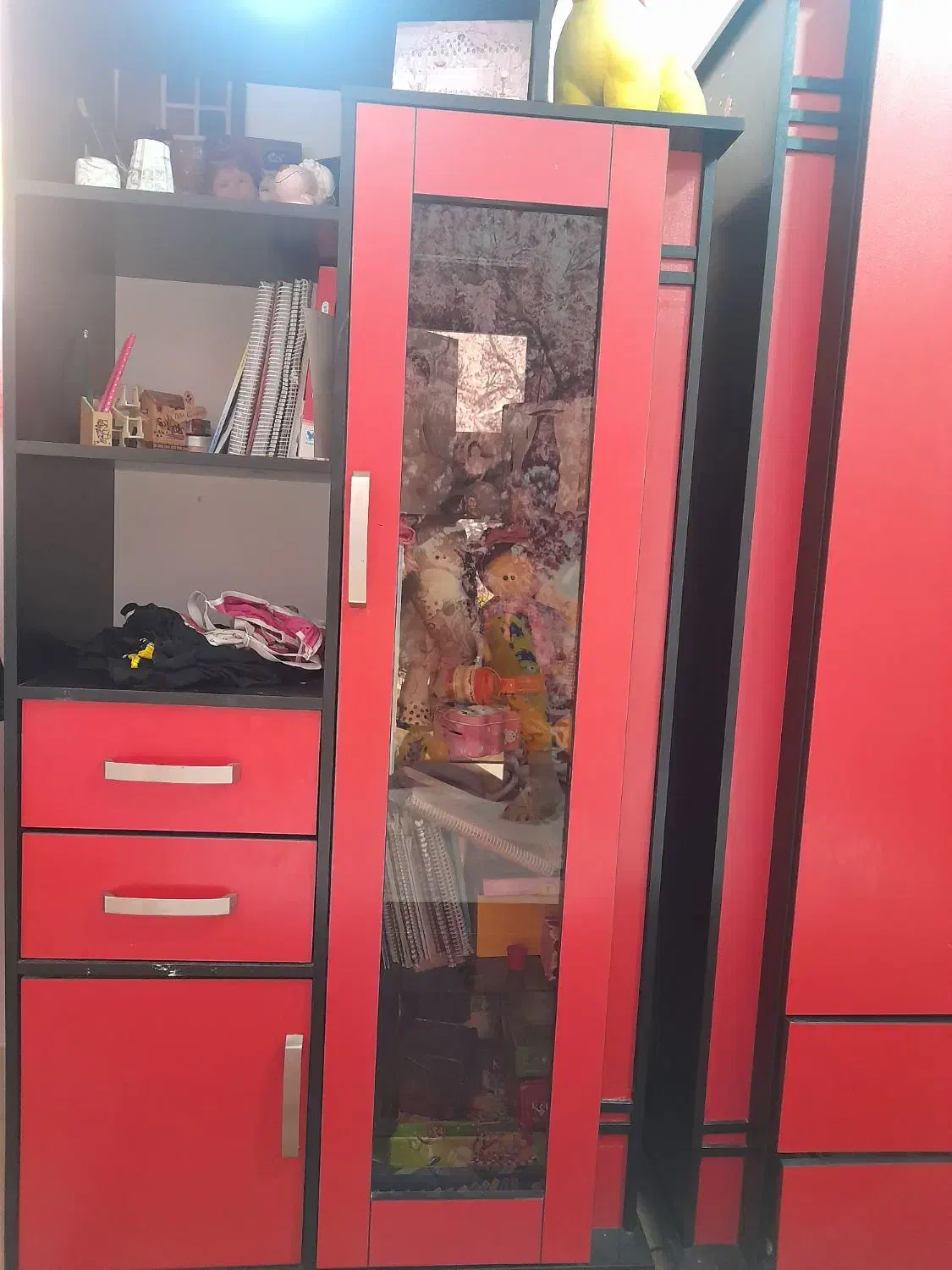 کمد نوجوان|تخت و سرویس خواب|آباده, |دیوار