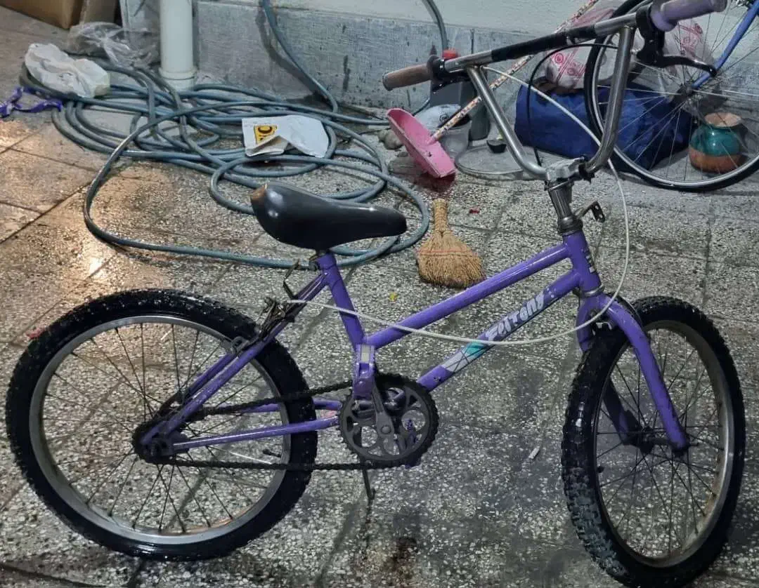 دوچرخه کودک بنفش|دوچرخه، اسکیت، اسکوتر|تهران, بهار|دیوار