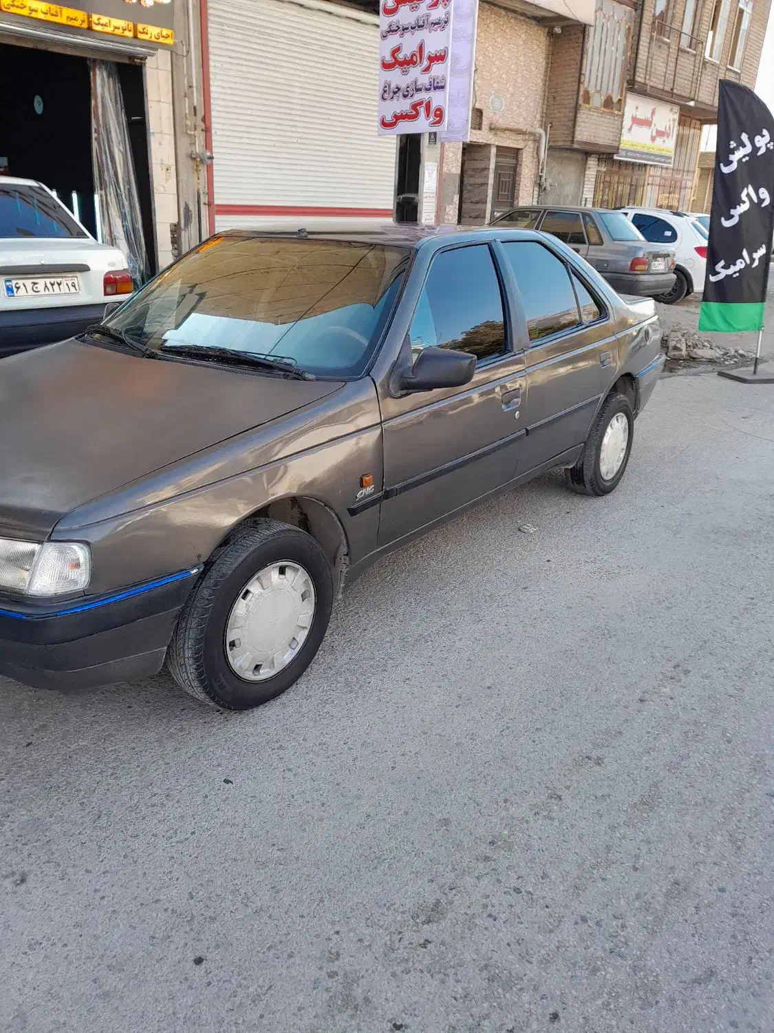 پژو روا مدل 85 دوگانه فابریک . شاسی سالم|خودرو سواری و وانت|کرمانشاه, |دیوار