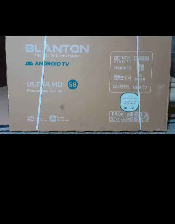 تلویزیون بلانتون58اینچ|تلویزیون و پروژکتور|شاهرود, |دیوار