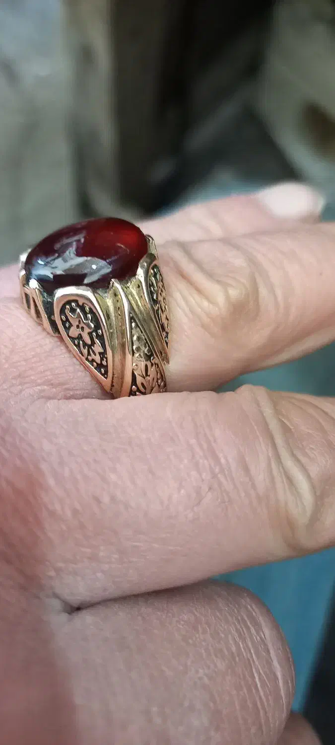 انگشترزیبایی گارنت بارکاب صلا روس|جواهرات|اردبیل, |دیوار